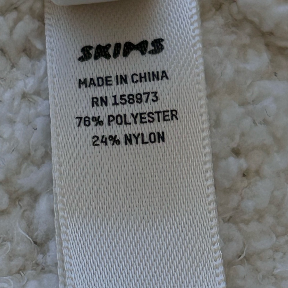Skims‎ Brand Cozy Tank Top White 2X/3X - Picture 6 of 9